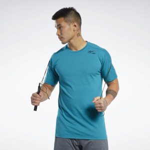 Reebok Speedwick Move T Shirt Herren - Türkis - DE 690-NWR